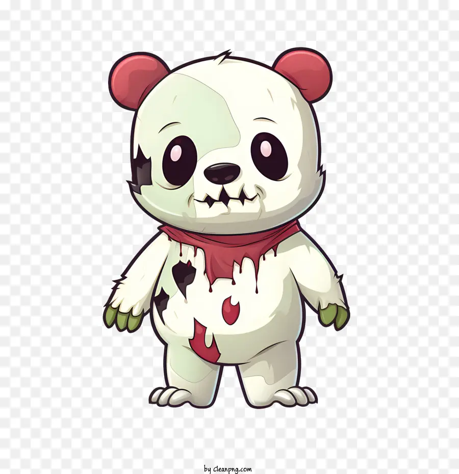 Oso Zombie，Panda PNG