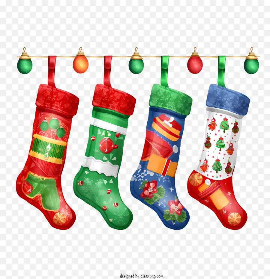 Medias De Navidad，Calcetines De Navidad PNG