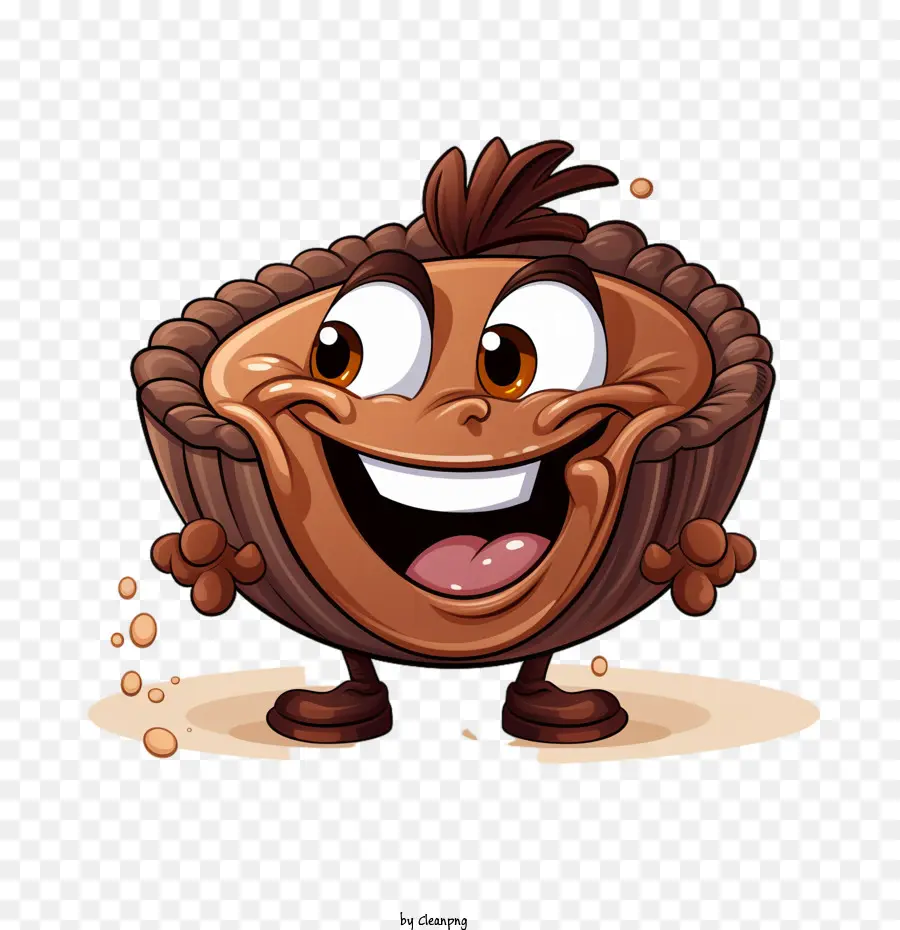 Día Nacional De Pastel De Nuez De Chocolate，Galleta De Chispas De Chocolate Sonriente PNG