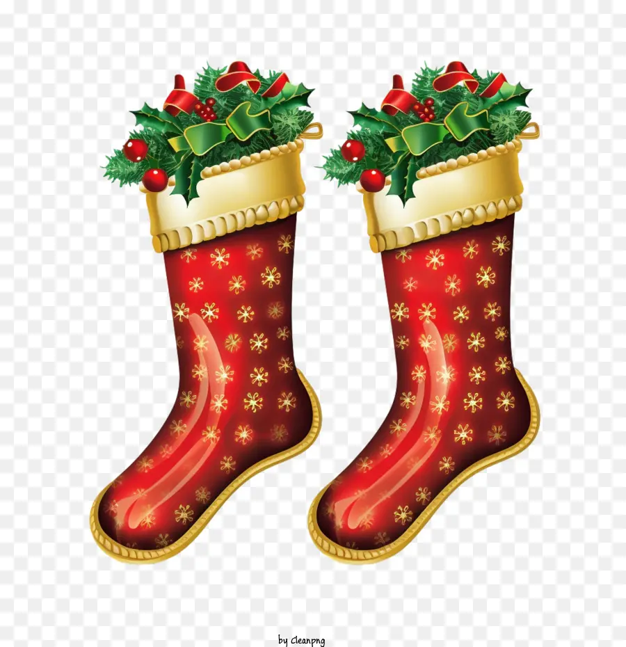 Medias De Navidad，Calcetines De Navidad PNG