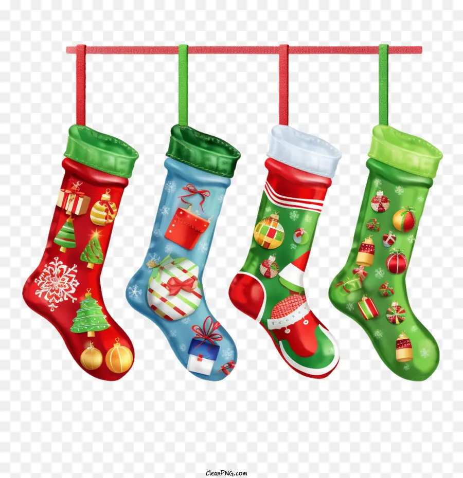 Medias De Navidad，Calcetines De Navidad PNG