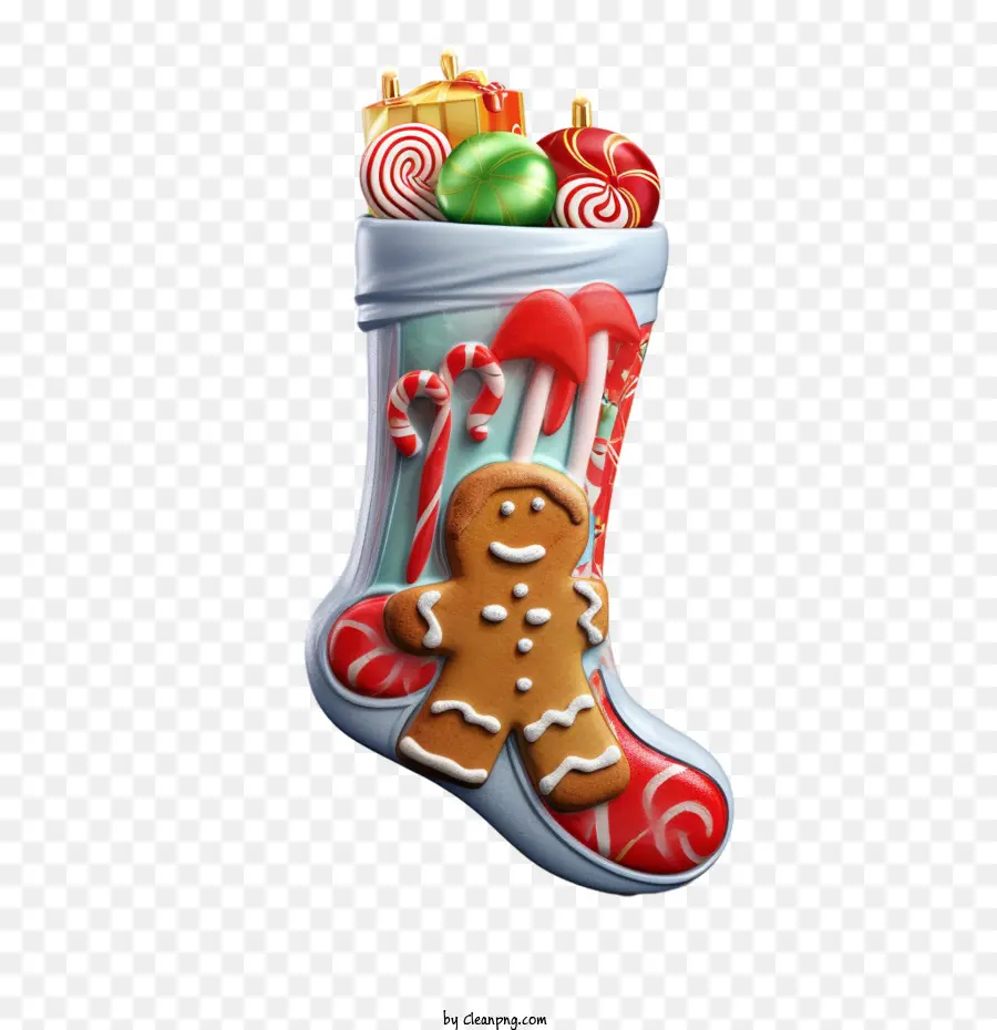 Medias De Navidad，Calcetín De Navidad PNG