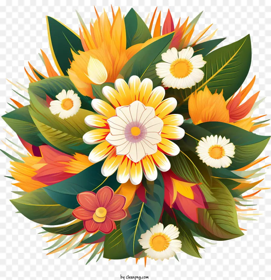 Onam，Ramo De Flores PNG