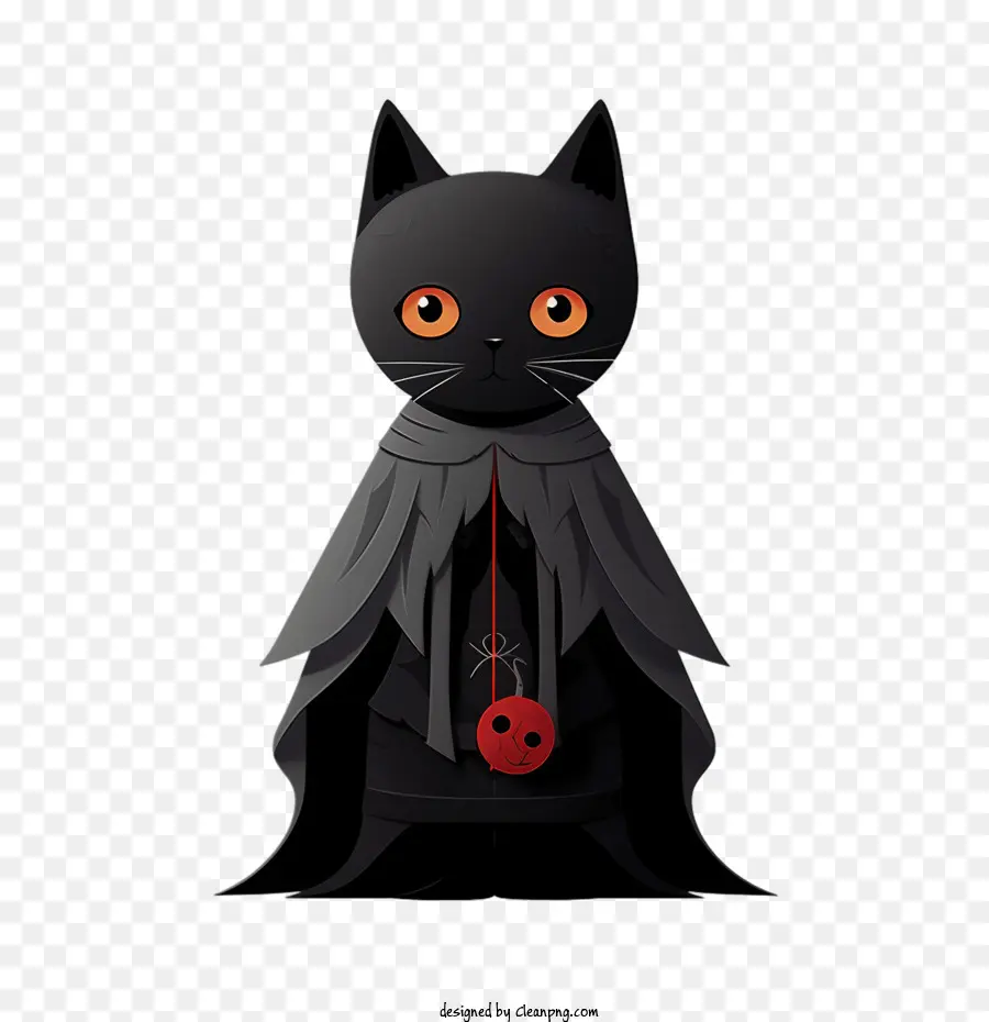 Halloween，Gato Negro PNG