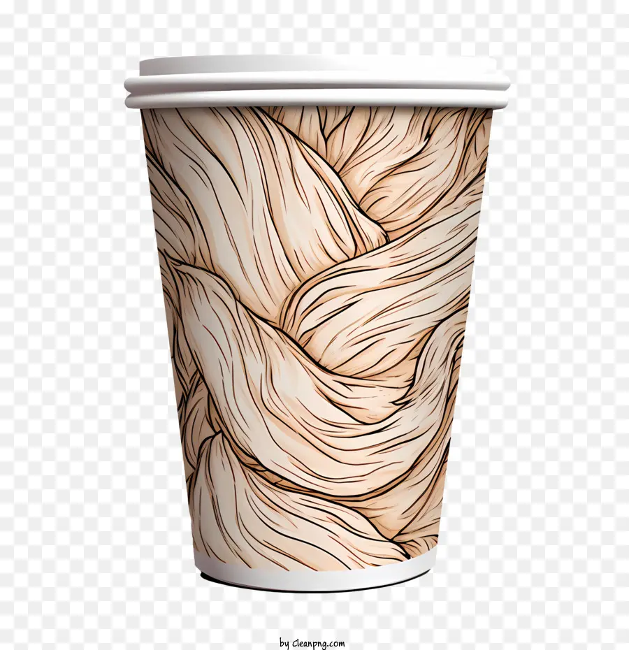 Taza De Papel，Cabello PNG