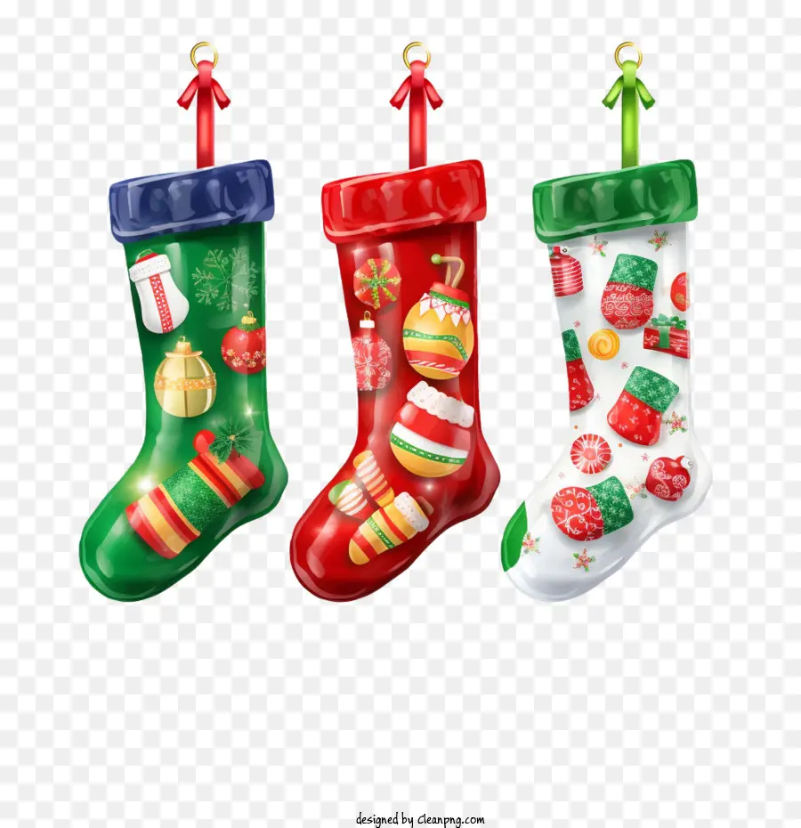 Medias De Navidad，Navidad PNG