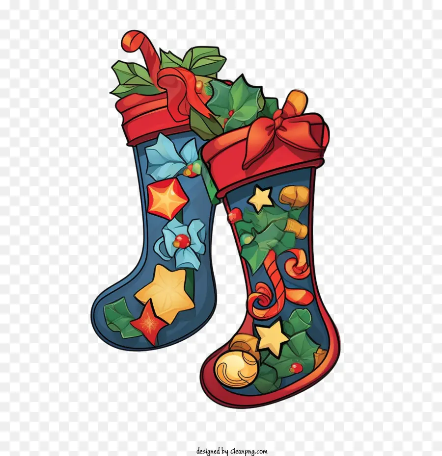 Medias De Navidad，Calcetines De Navidad PNG