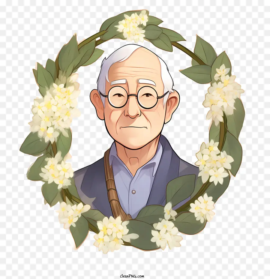 Día De Los Abuelos，El Abuelo PNG