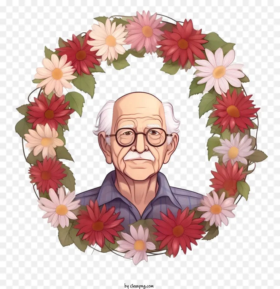 Día De Los Abuelos，El Abuelo PNG