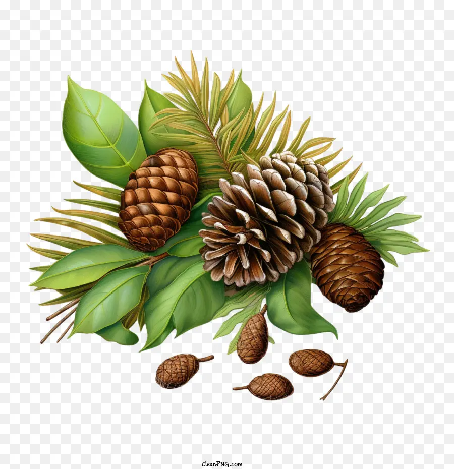 Piña Hawaiana，Las Piñas De Pino PNG