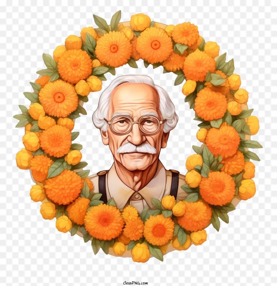 Día De Los Abuelos，El Abuelo PNG