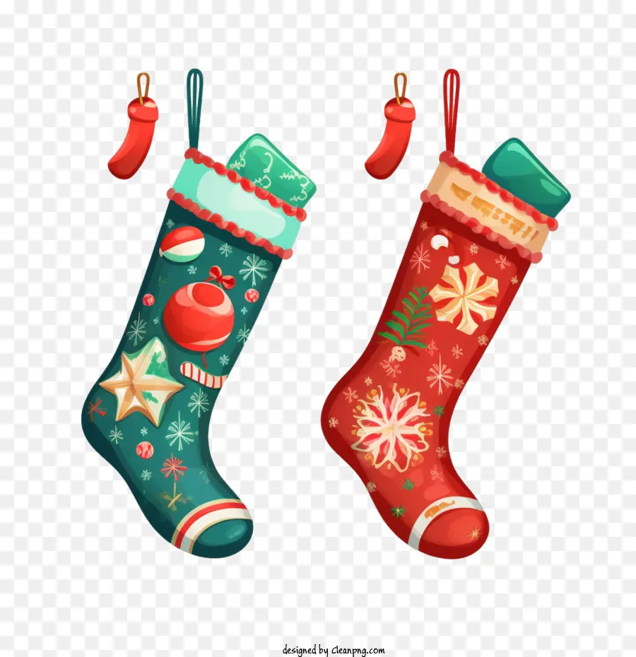 Medias De Navidad，Calcetines De Navidad PNG