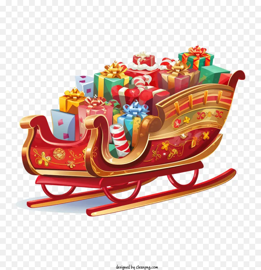 Navidad En Trineo，Sleigh PNG