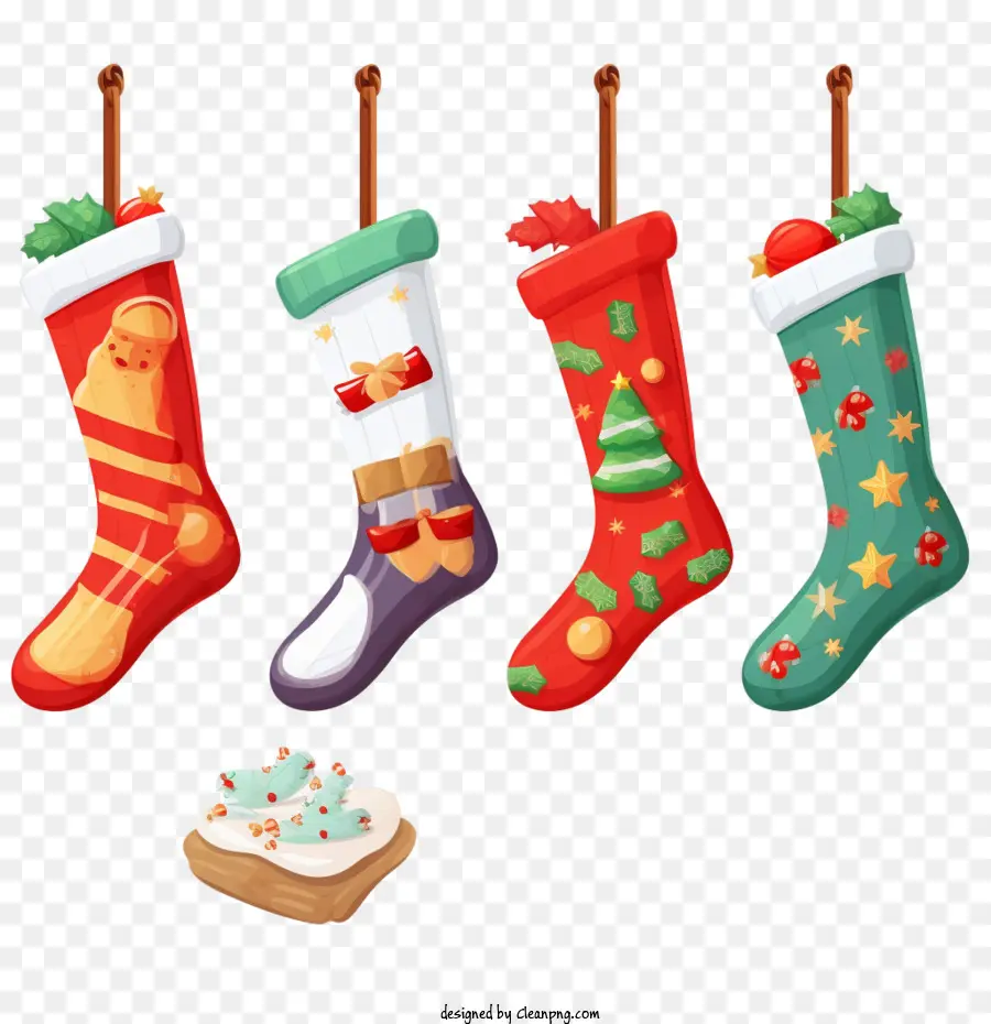 Medias De Navidad，Calcetines De Navidad PNG