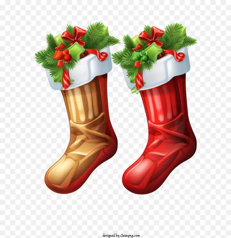 Medias De Navidad，Calcetines De Navidad PNG