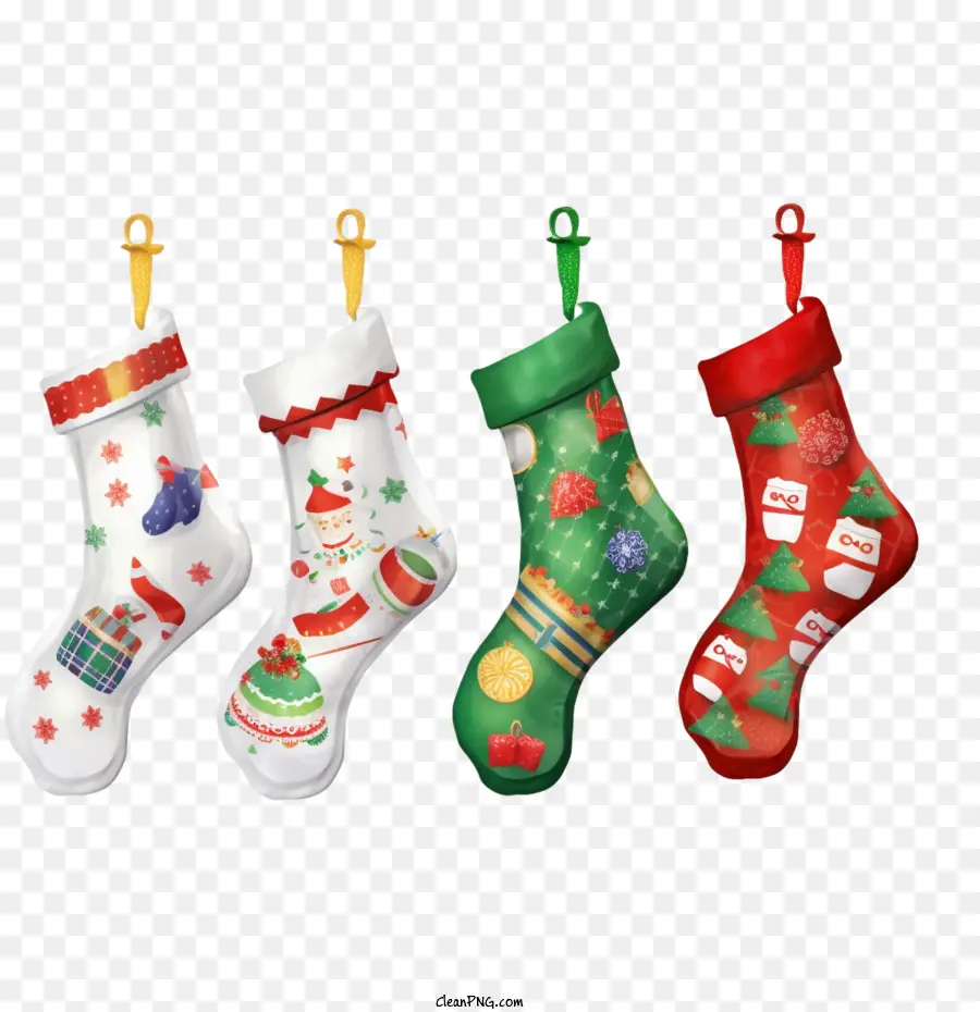 Medias De Navidad，Calcetines De Navidad PNG