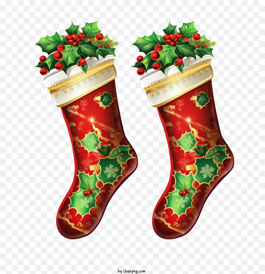 Medias De Navidad，Calcetines De Navidad PNG