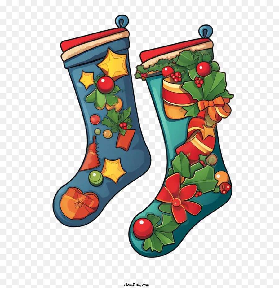 Medias De Navidad，Calcetines De Navidad PNG