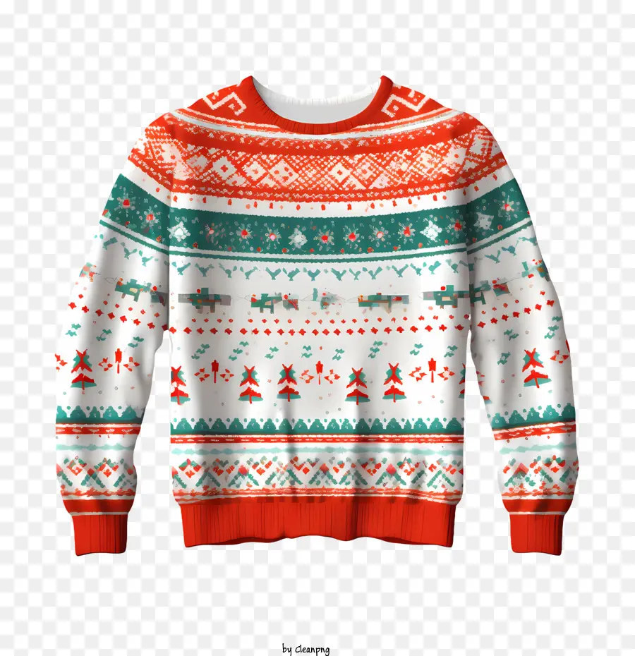 Feo Suéter Día，Suéter De Navidad PNG