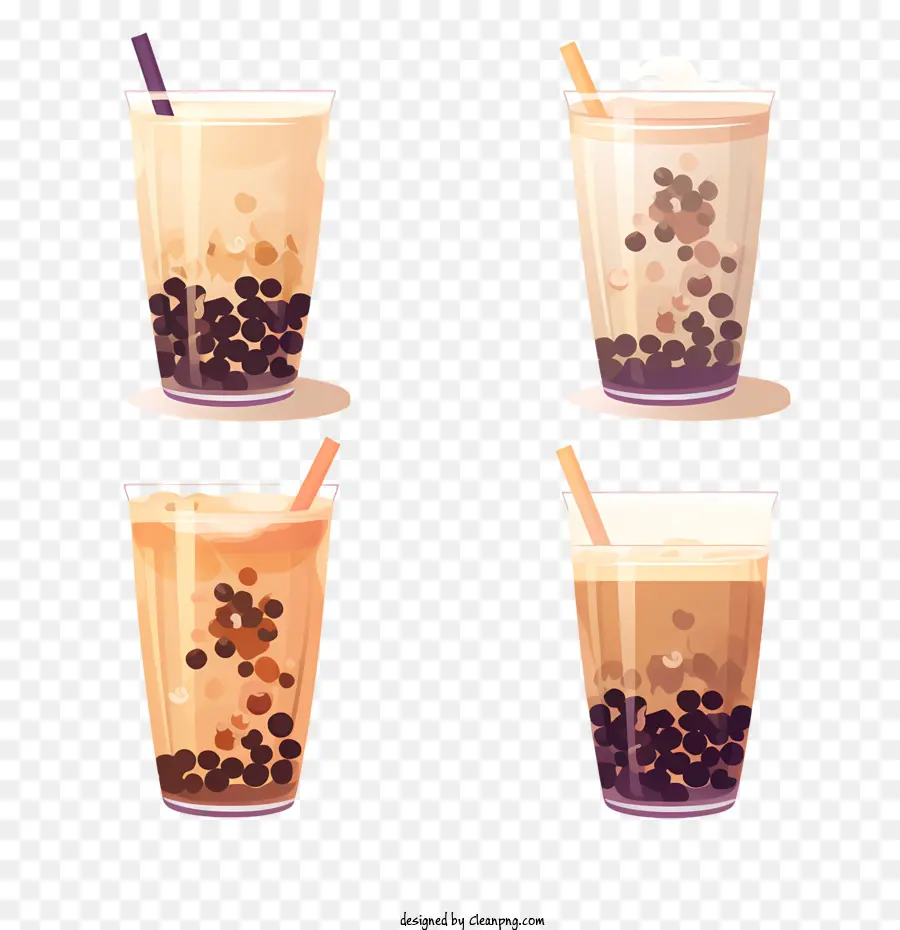 Burbuja Té Con Leche，Ice Tea PNG