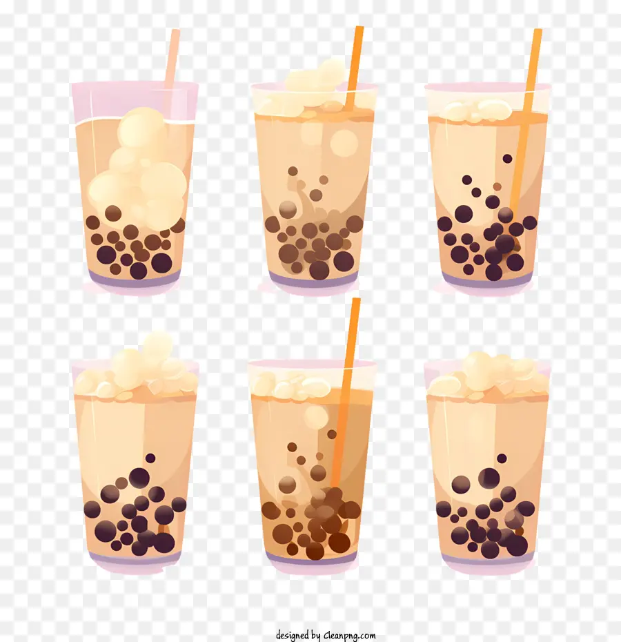 Té Con Leche De Burbujas，Té De Burbujas PNG