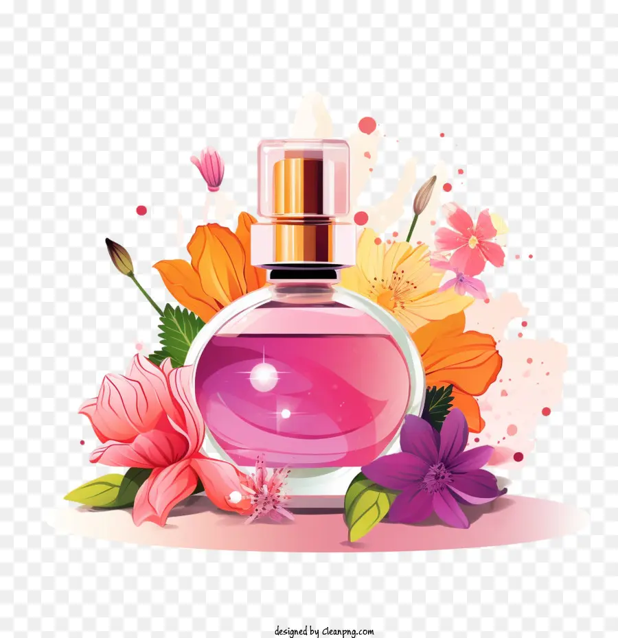 Botella De Perfume，Perfume PNG