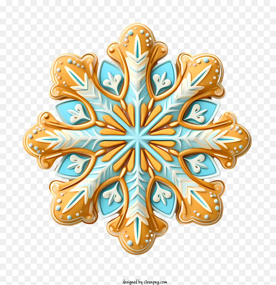 Galletas De Navidad，Copo De Nieve PNG