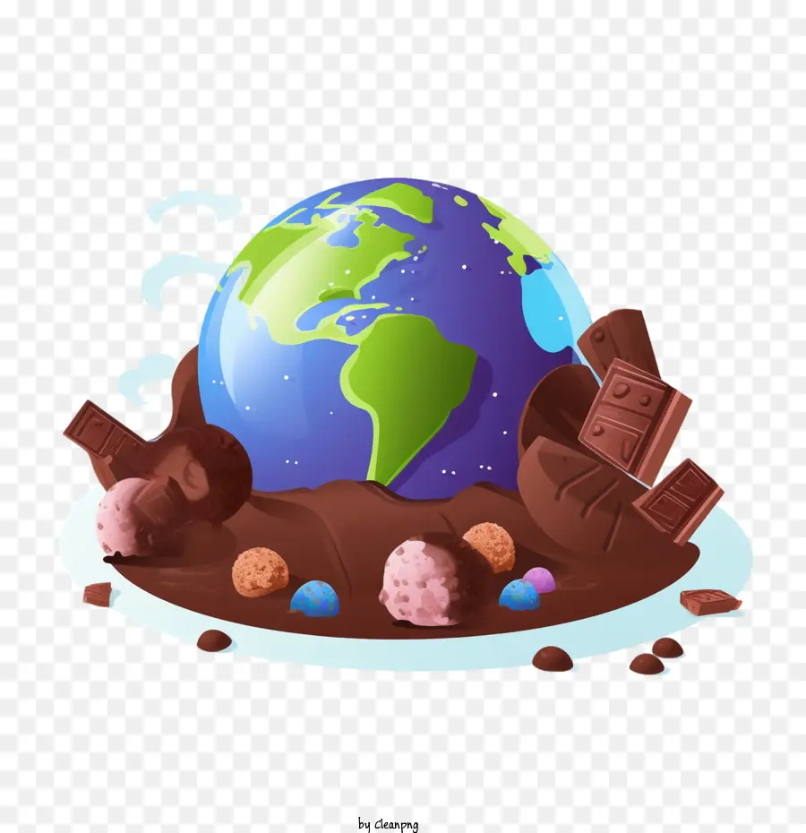 Día Internacional Del Chocolate，Tierra De Chocolate PNG