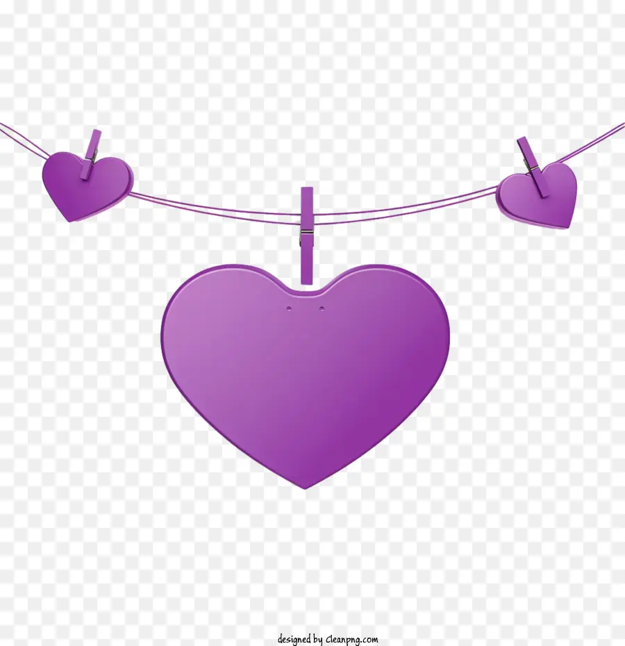 Día Del Corazón Púrpura，Corazón Púrpura PNG