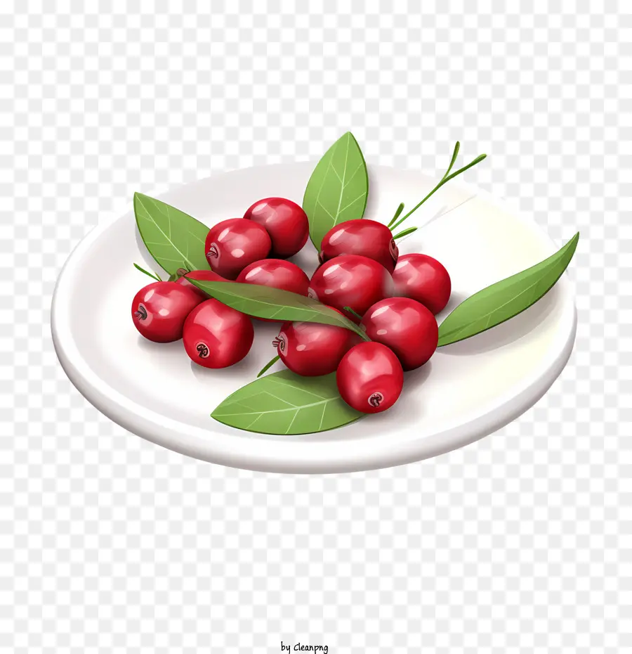 Arándanos Rojos，Frutos Rojos PNG