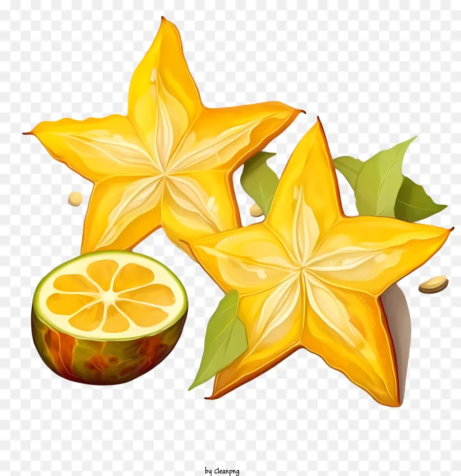 La Carambola，La Fruta Estrella PNG