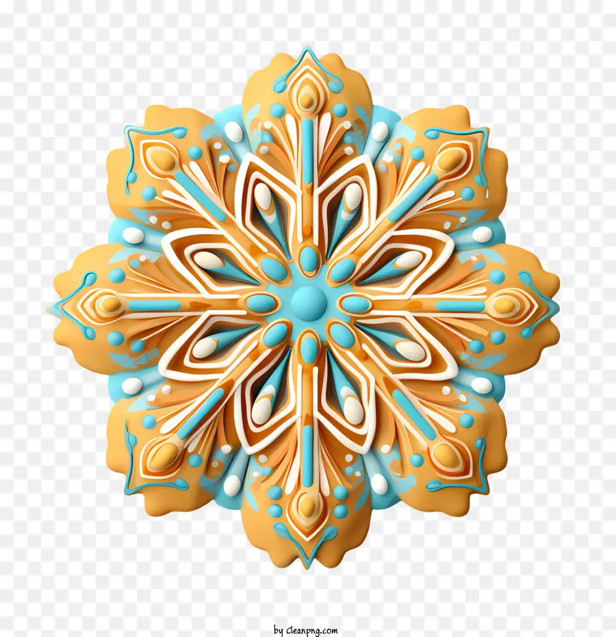 Galletas De Navidad，Galletas De Copas De Nieve De Navidad PNG