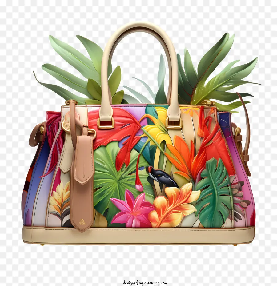 Bolso De Día，Tropical PNG