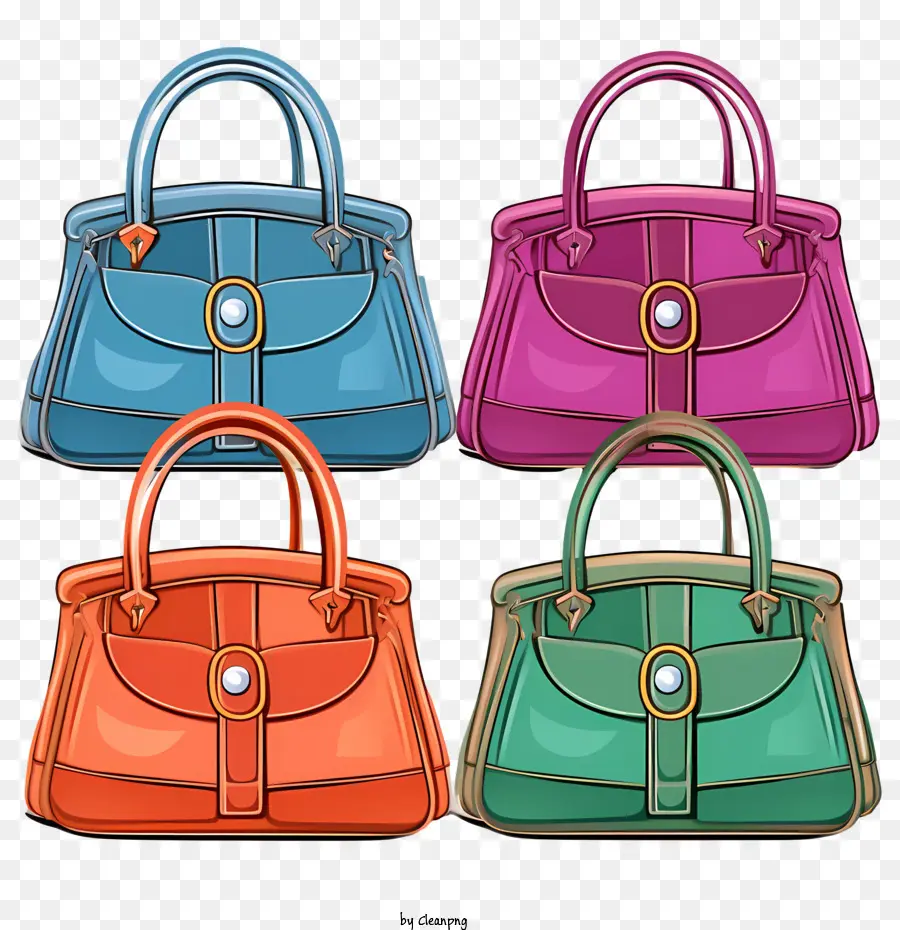 Día Del Bolso，Bolsos Coloridos PNG