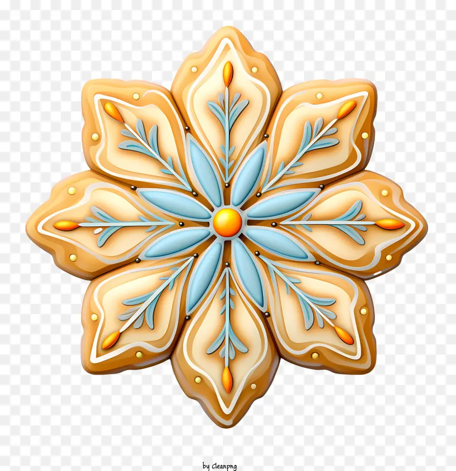 Galletas De Navidad，Galletas De Copas De Nieve De Navidad PNG