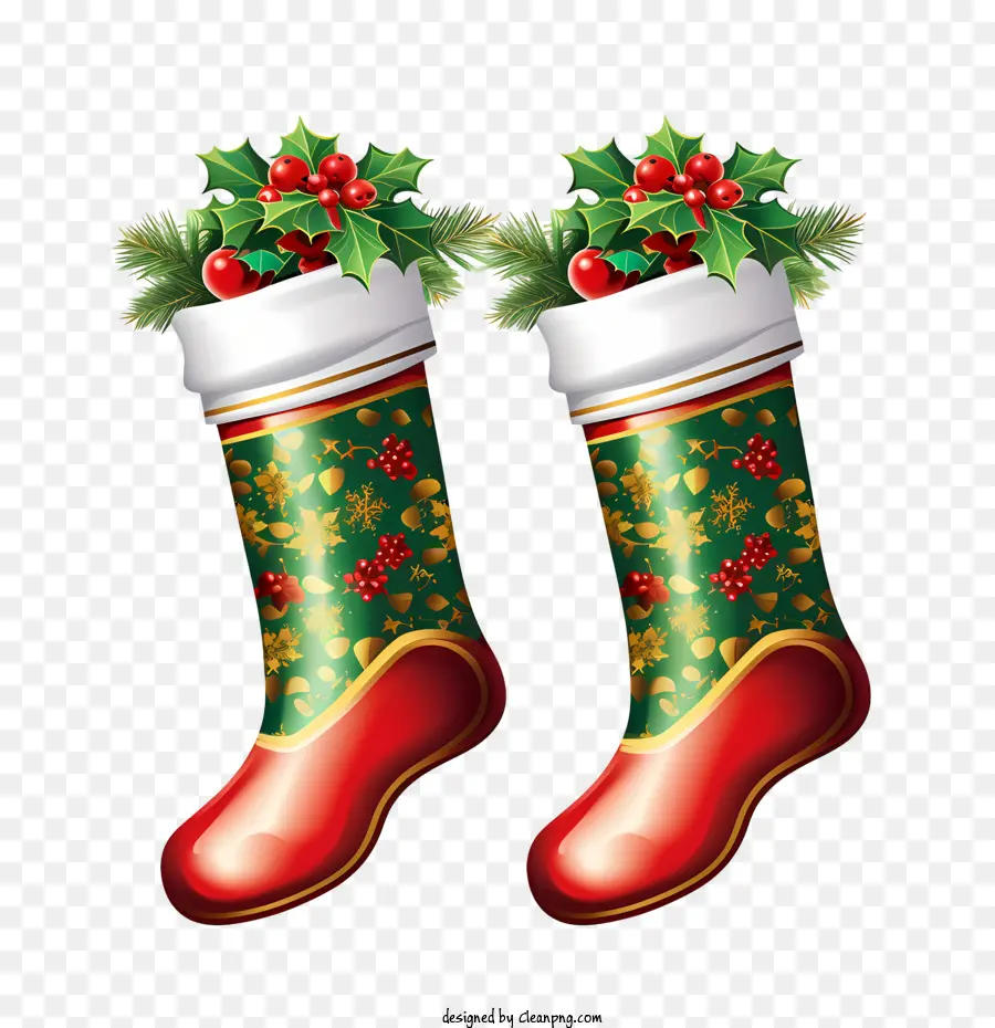 Medias De Navidad，Calcetines De Navidad PNG