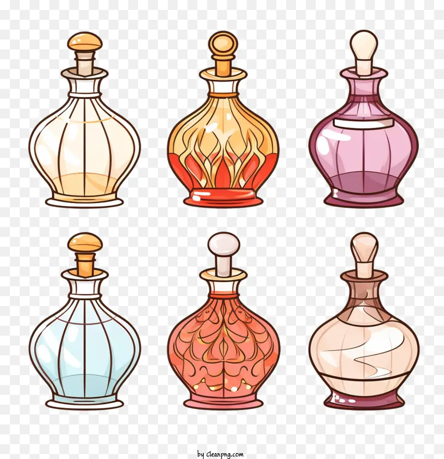 Botella De Perfume，Botella De Vidrio PNG