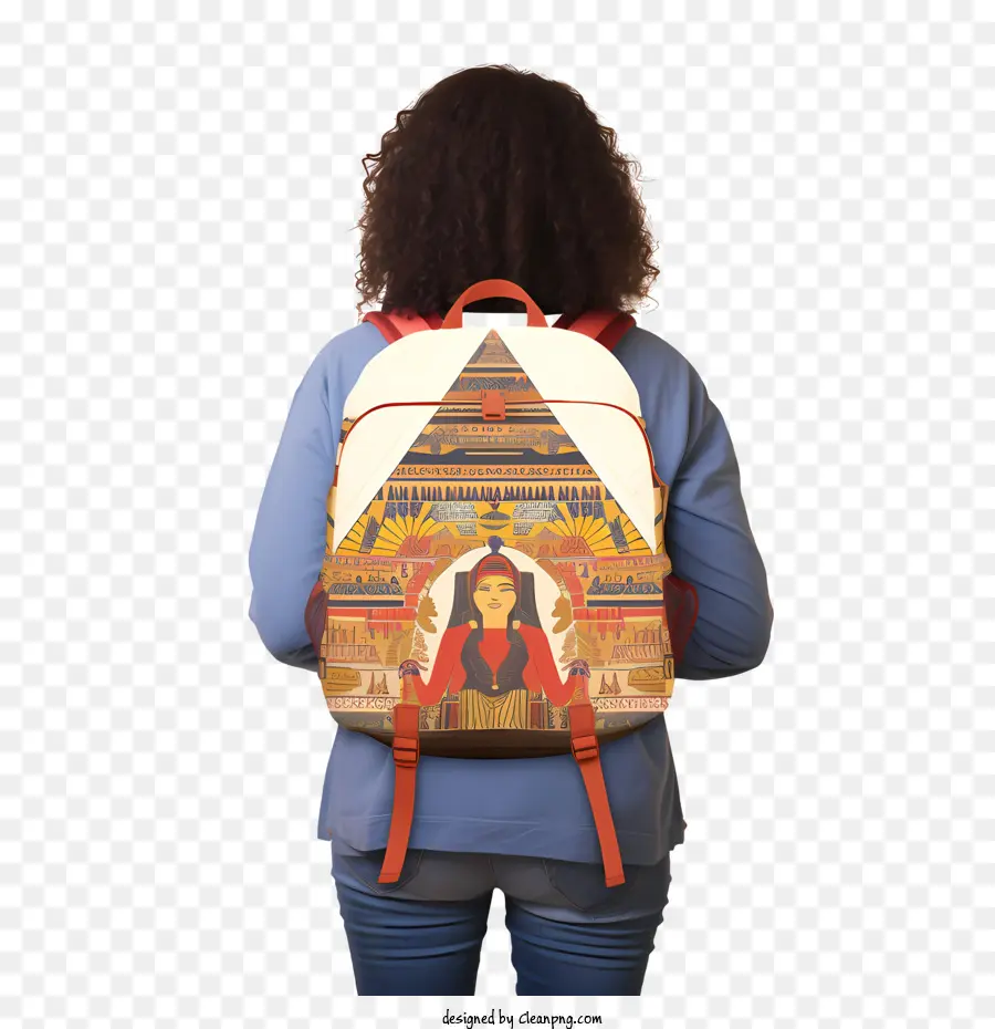 Mochila，Mochila Piramidal PNG