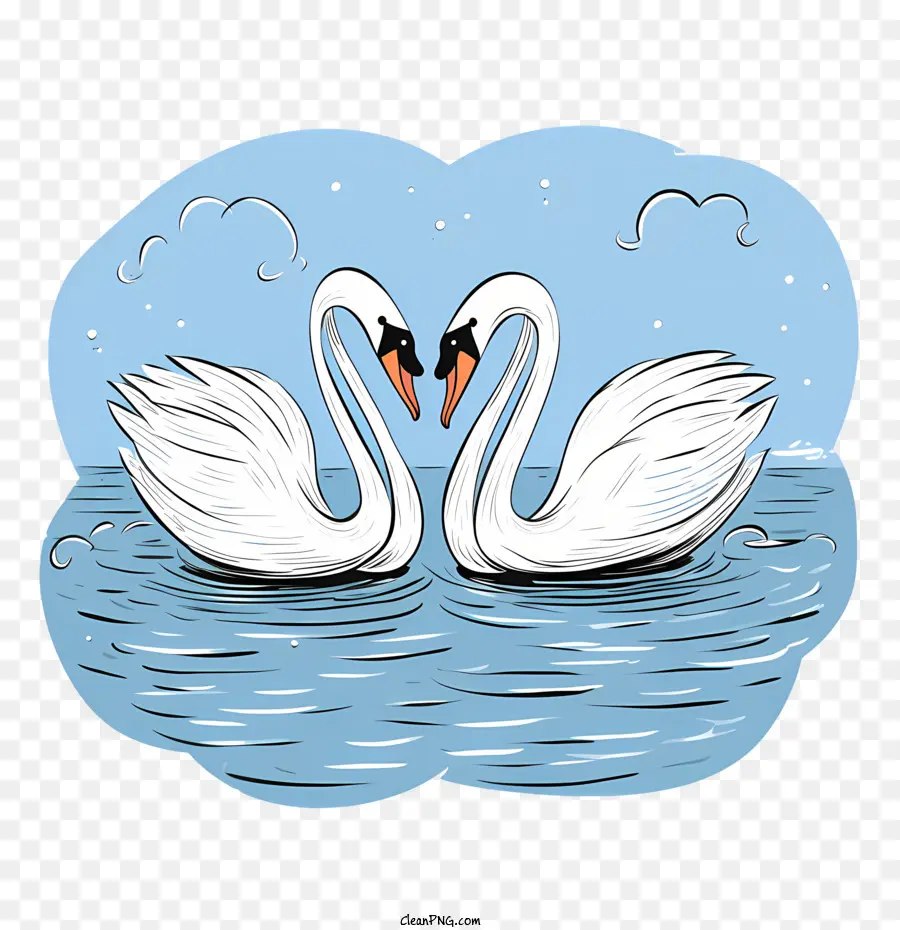 Swan，Corazón PNG