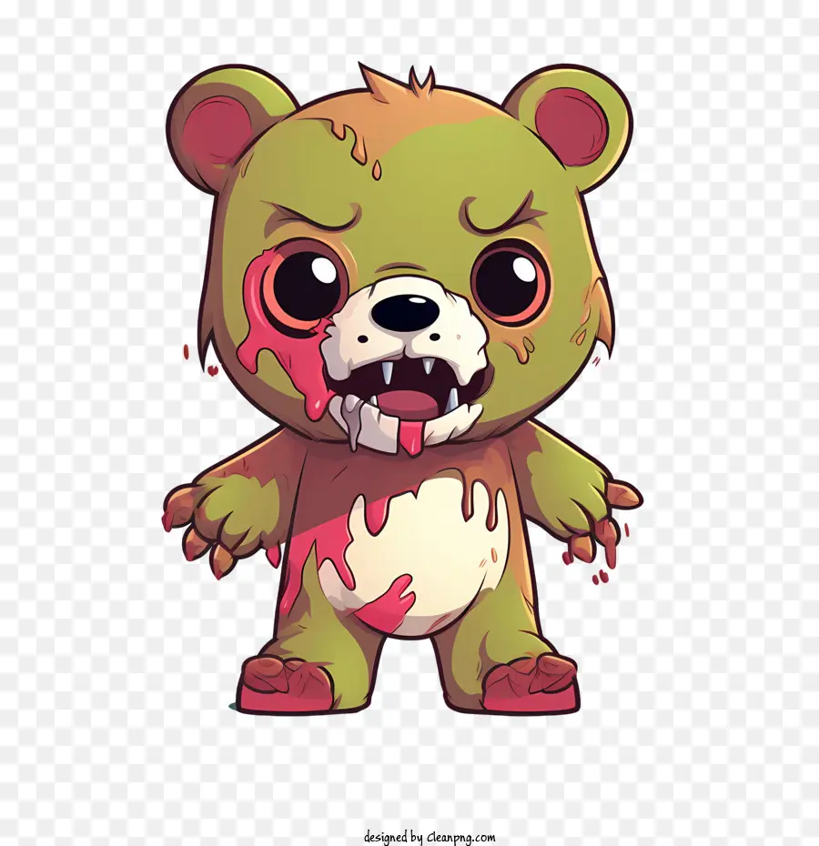 Oso Zombie，Zombie PNG