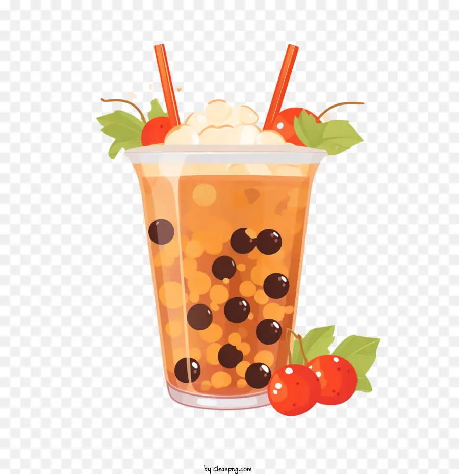 Té Con Leche De Burbujas，Té De Burbujas PNG