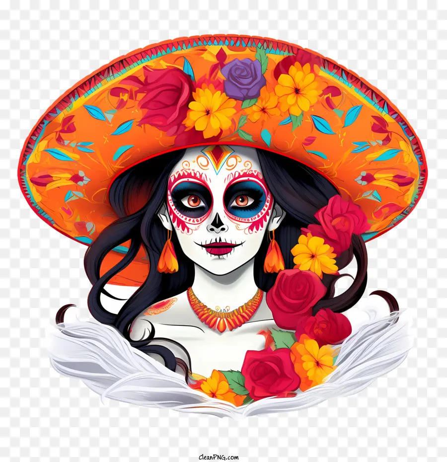 Día De Los Muertos，Dia De Los Muertos PNG