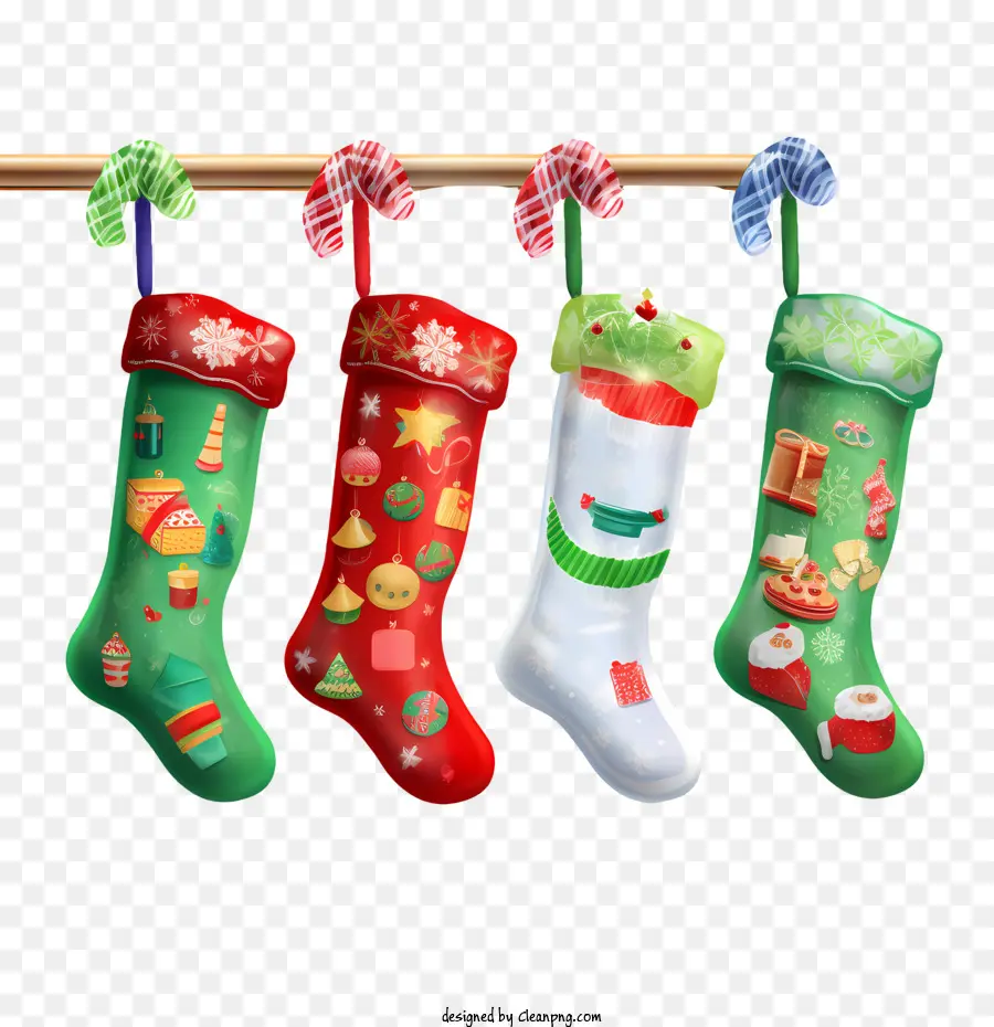 Medias De Navidad，Calcetines De Navidad PNG