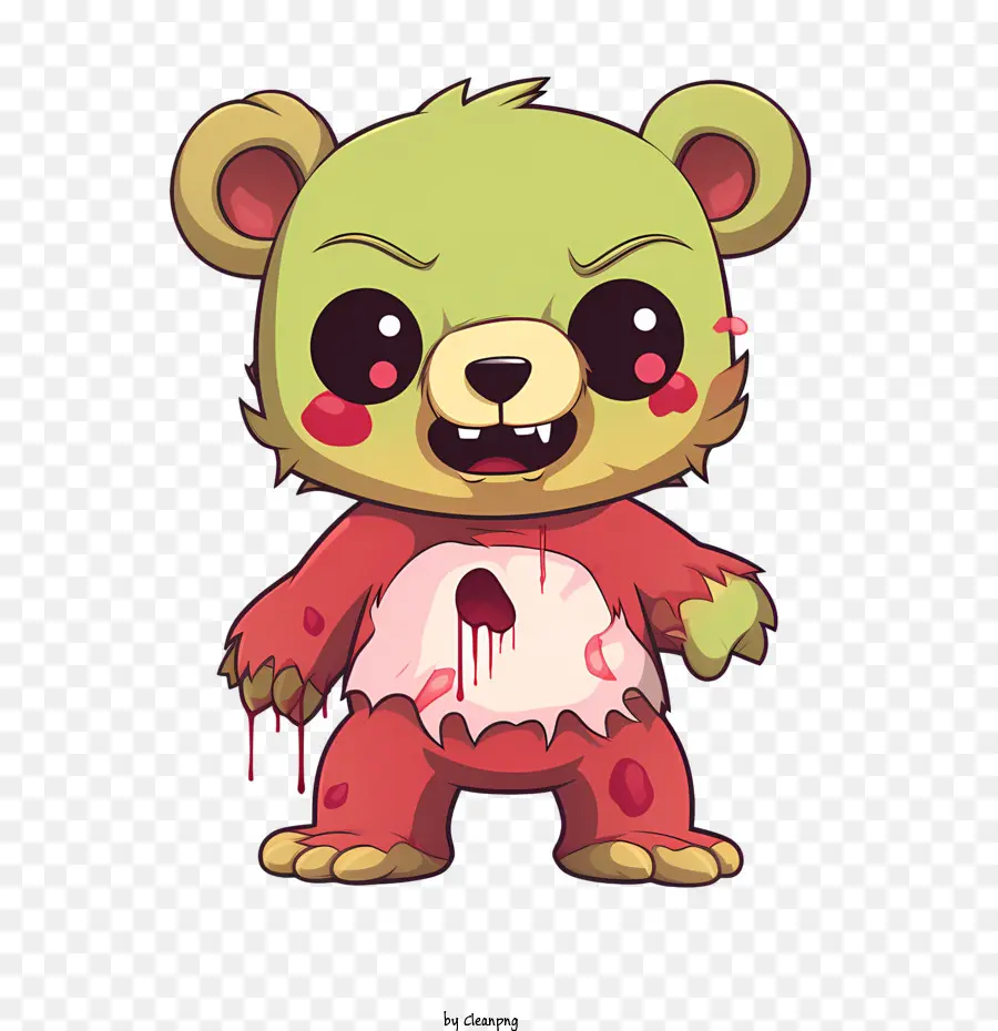 Oso Zombie，Zombie PNG