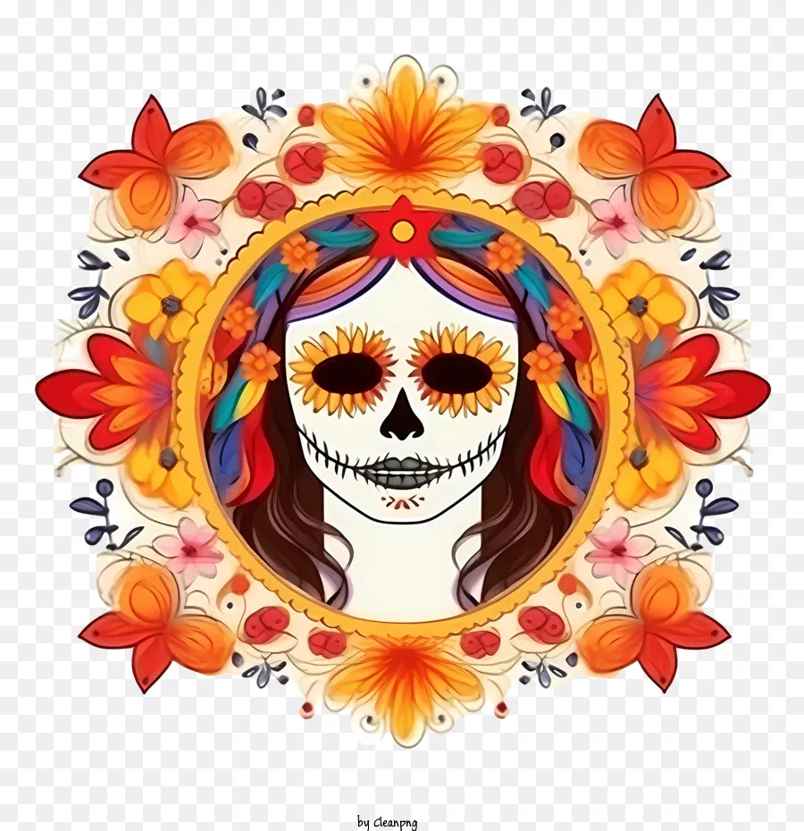 Dia De Muertos，Día De Los Muertos PNG