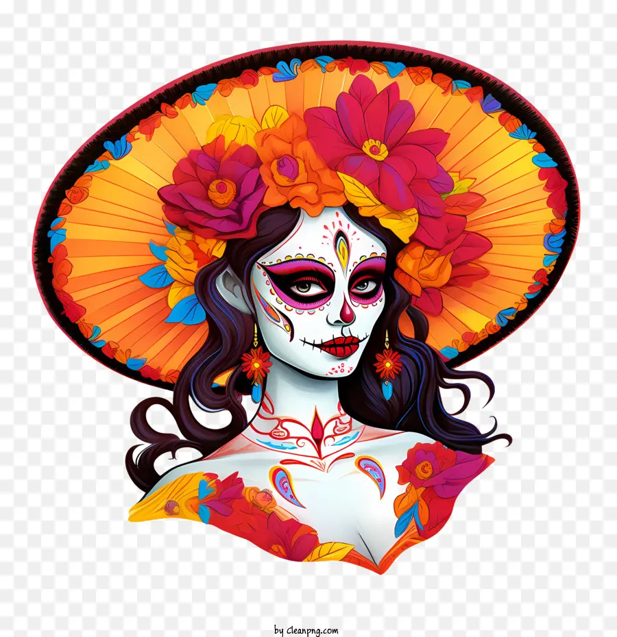 Día De Los Muertos，Dia De Los Muertos PNG