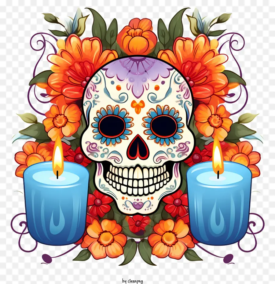 Velas，Día De Los Muertos PNG