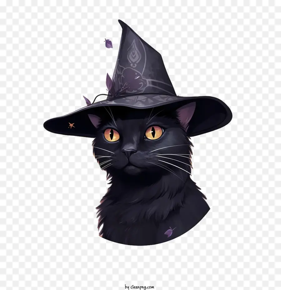 Víspera De Todos Los Santos，Gato Negro PNG