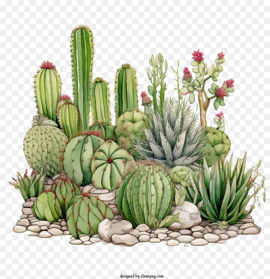 Suculentas，Cactus PNG