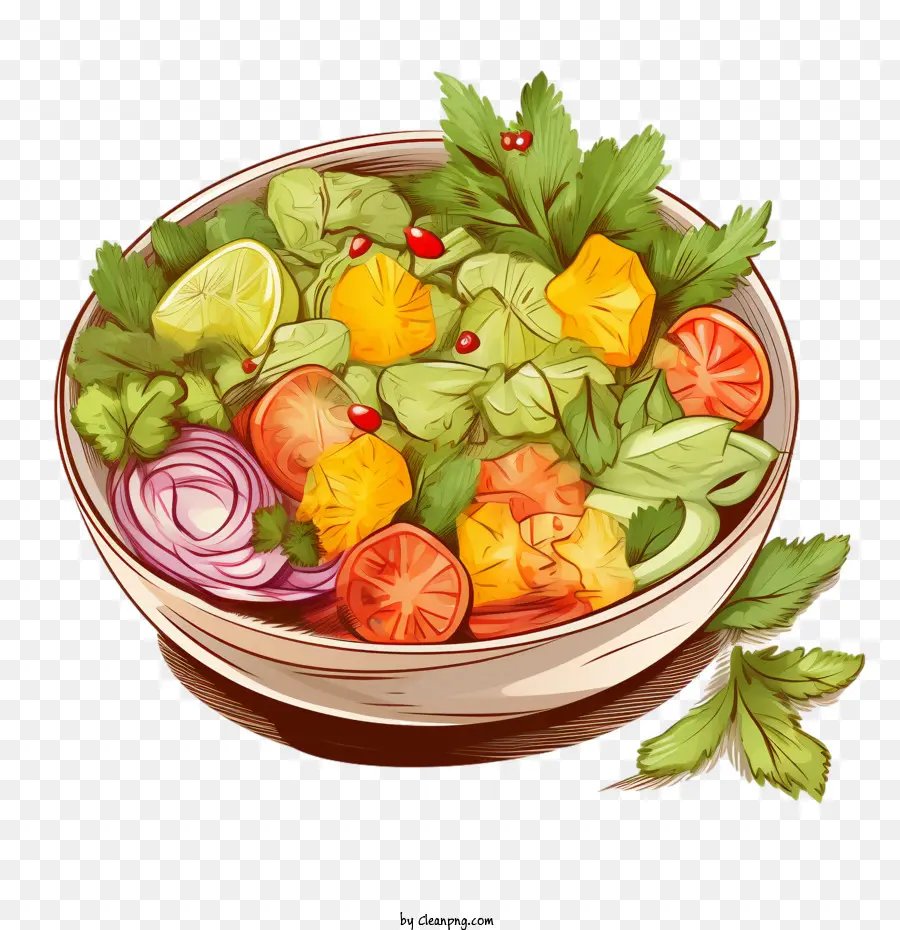 Ensalada，Ensalada Saludable PNG